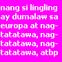 Tawa ng tawa ng tawa ng tawa...