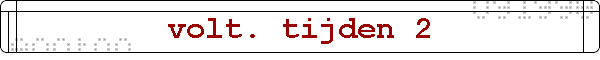 volt. tijden 2