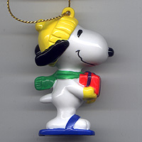 Whitman's, 2000, Snoopy with blue snowshoes