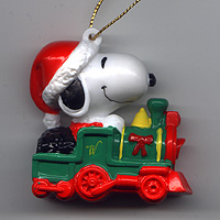 Whitman's, 1997, Snoopy in train