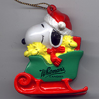 Whitman's, 1996, Snoopy in Whitmans Sleigh