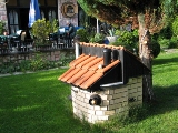 small house in the garden