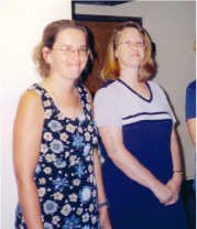 Sue Eckes and Kristy Ward
