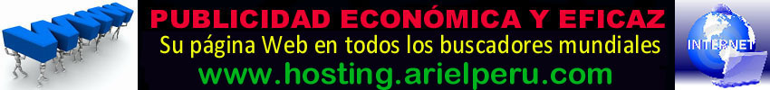 Paquetes Publicitarios Internet para empresas, paginas amarillas peruanas, publicidad economica eficaz, gratis, negocios tiendas, profesionales, oficinas, peluquerias, hosting, web, subdominios, Lima, Peru, Directorio de empresas y profesionales en Peru, hoteles, hostales, transporte de pasajeros, clinicas y hospitales, colegios, institutos de ense�anza superior, agencias de viajes y turismo, fiestas infantiles, florerias, salones de belleza, restaurantes, bazares, zapaterias, contadores, abogados, medicos, abarrotes, discotecas, distribuidoras, abogados actores, administracion ventas, atente, deportivo, agricultor, agronomo arquelogo, arquitecto, artesano, artista, asesores, legales, asistenta social, astrologo, auditor, barman, biologos, bomberos, cardiologo, carnicero, carpintero, cerrajero, cirujano, comerciante, computacion, comunicacion, audiovisual, comunicacion social, consejero, constructor, consultor, contabilidad, contable, contador, cosmeticos, cuidador, decorador, dentista, derecho, dermatologo, deshollinador, detective, dibujante, dietista, dise�o, digital, economia, economista, electricistas, enfermero, enfermeras, tecnicas, entrenador, escultor, esteticas, exportador, fabricante, farmaceutico, farmacias, filosofo, fisioterapia, floreria, fotografo, funeraria, gastronomia, geometra, grabador, guia interprete, heladero, imprenta, informatica, ingeniero industrial, mecanico, agronomo, inmobiliaria, investigador, jardinero, joyeria, maestros, mago, mantenimiento, marketing, masajista, medicos, minero, modelo, modista, musico, negocios internacionales, ni�era, notario, nutricionista, obstetra, oftalmologo, operador, optica, orquesta, ortopedica, panaderia, panadero, pastelero, pedicuro, peluquero, periodista, pintor, pirotecnico, policia, procurador, profesor, psicologia, psicologo, psicoterapeuta, psiquiatra, puericultura, relojero, reparaciones, restaurador, secretaria, secretariado, soldador, subastador, taxista, oficina, tecnico dise�o grafico, tecnicos, telecomunicaciones, topografo, traductor, transportes, transportista, urologo, vendedor, venta publicidad, veterinario, visitador medico, zapateria, zapatero