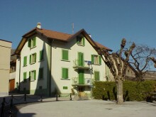 Next to the school