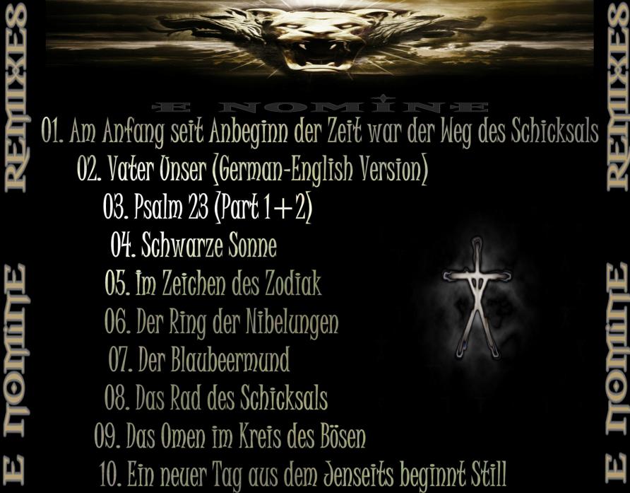 Remixes (Verso)