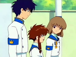 Misaki mit ihren Freunden 