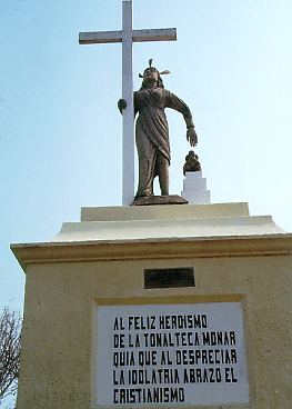 Monumento a la Reina Cihualpilli Tzapotzintli