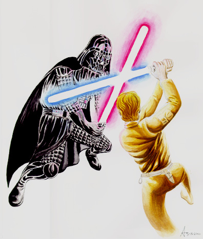Luke vs Vader