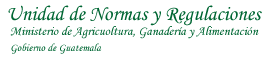 Unidad de Normas y Regulaciones del MAGA