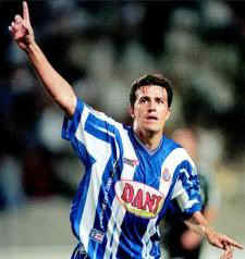 Ciudad de Barcelona 2000. Gol contra el Newcastle