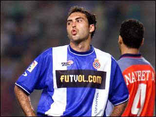 Velamaz�n en la Supercopa 2000 contra el Depor