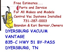 DYERSBURG VACUUM VANTAGE