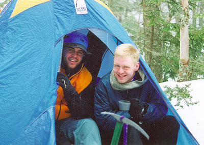 Jon and I doing what we do best
