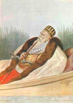 Ali Pasha, painting by Dipre (1819)