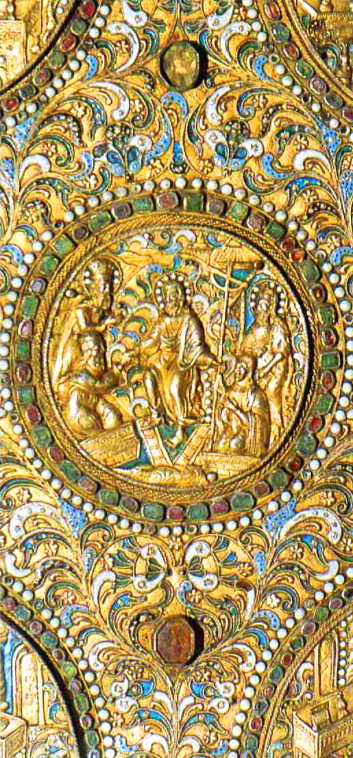 detail from bible cover
