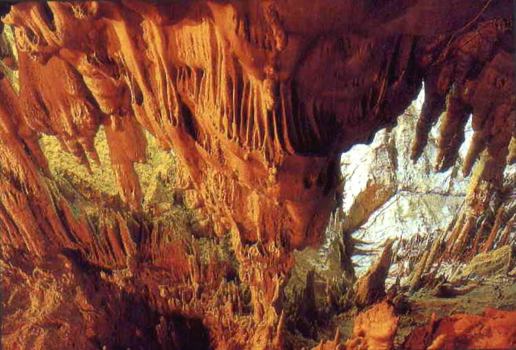 detail from Perama cave