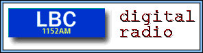 LBC Digital radio webpage