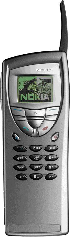 The Nokia 9210 actual size
