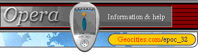 Opera for EPOC homepage...