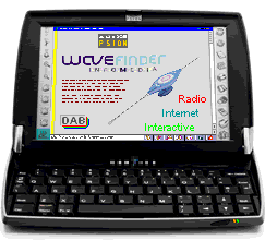 The Psion Series 7, open