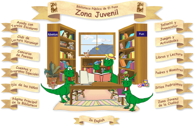 Biblioteca Publica de El Paso - Zona Juvenil