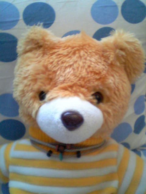 bear ni miki. Hehe... La lang.