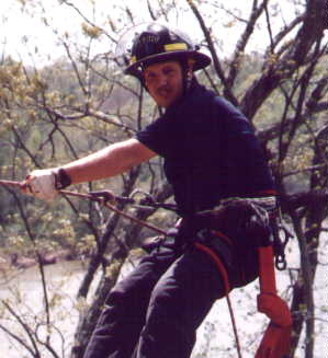 Me rappeling