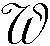 W