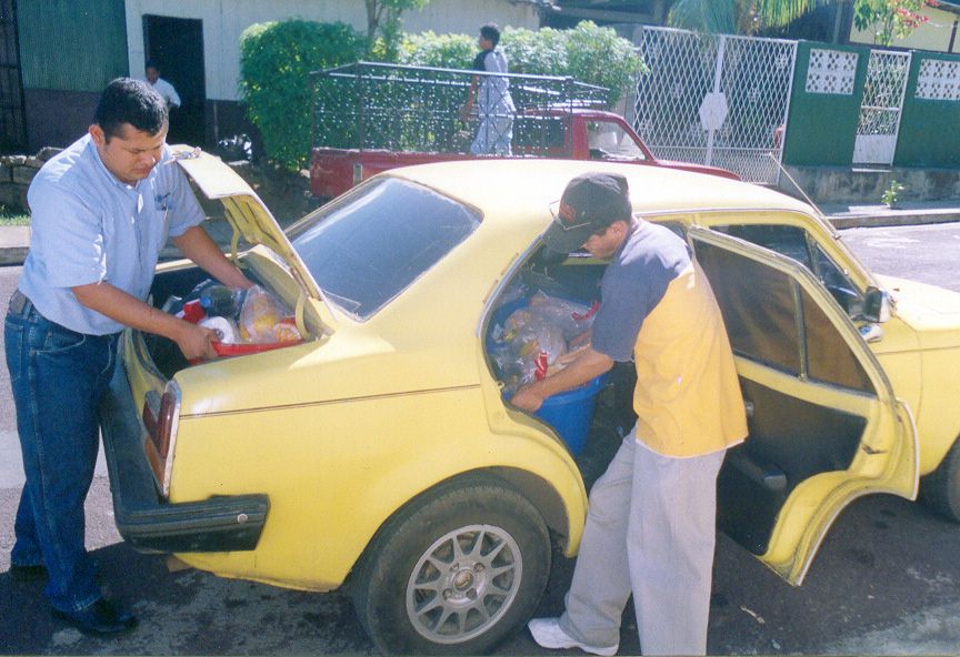 Distribucion en auto.