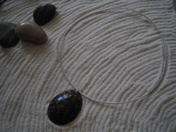 Necklace made by Erika Backberg of Tea Tree Designs