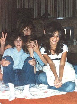 Cyndi, Dama, Laura, JeriAnne August 1981