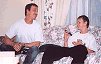 Mark and Andrew Christmas 2000