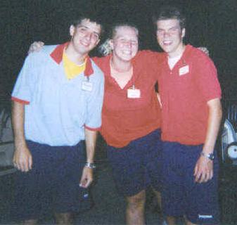 Woohoo! Me and the Boys! Well, those that were there that day...left to right: Rick, Erica, John