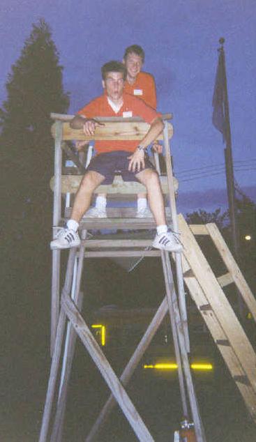 The only picture of People Field Chair! On top -> Andrew...Hanging in there, John.