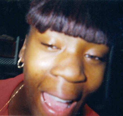 Upclose and personal with Katrice! I took this pic while she was getting hit by a Turnpike car. Flash kindda blinded her for the moment. SORRY!