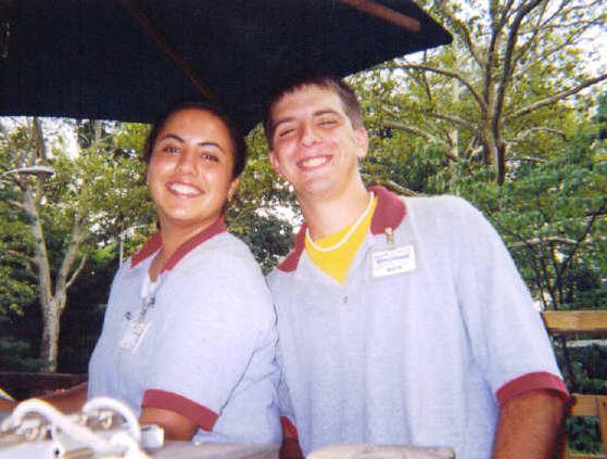 Aww! Our managers! Together! This is Tina and Rick possing for a picture! Ain't that nice of them?