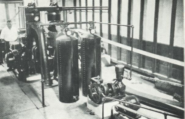 inside the power station