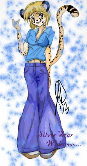 Welcome... and yes this is my pic.... Drew it myself! YAY!