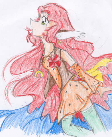 Our DNA Digivolved Digimon Michtorrumon! She's SOOOO Pretty!
