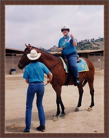 Erica horsebackriding