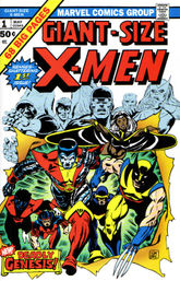 Giant-Size X-Men #1, which introduced the first multi-cultural superhero team. Art by Dave Cockrum.