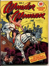 Wonder Woman #1. Art by H.G. Peter.