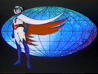 Gatchaman, one of the most famous Japanese superheroes.