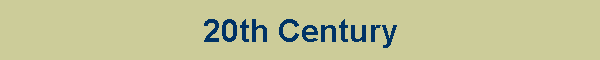 20th Century