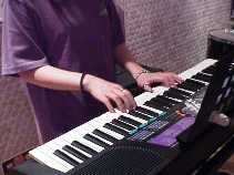 Yes, Aiko's hands on a keyboard