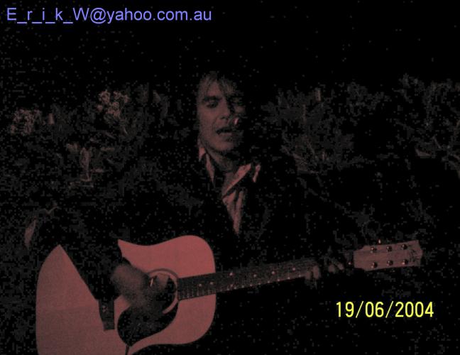 Erik - one damn fine singer!
