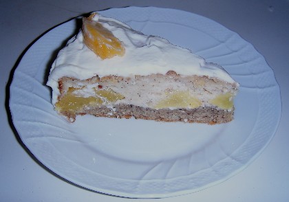 Pfirsichkuchen