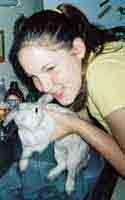 Katie with Trixie