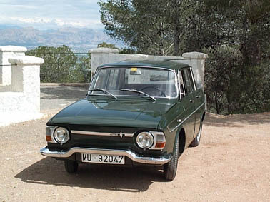 El R10 en el mirador  de la cresta del Gallo
